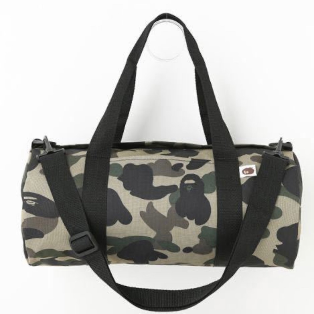 A bathing Ape S size duffel bag